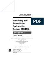Monitoring and Remediation Optimization System (MAROS) : Software