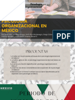 Psicología Organizacional en México