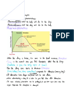 Lecture 1 Pharmacokinetics