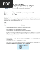 CSE110 - OOP - Lab Assignment 02 - Student Version