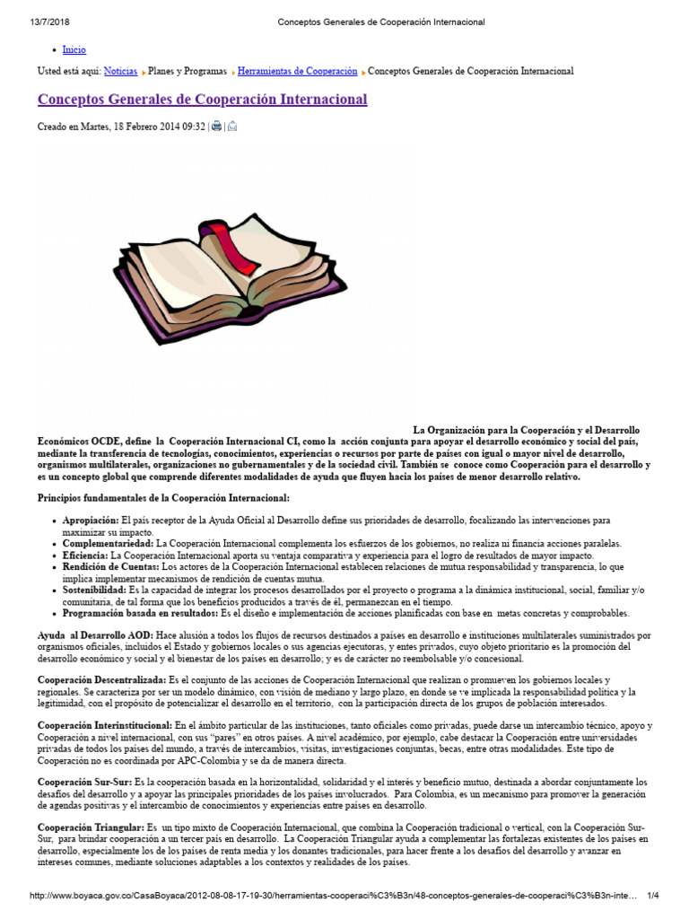 Guía de Cooperación Internacional | PDF | Ayuda para el desarrollo ...