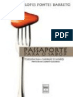 Resumo Passaporte para o Sabor Tecnologias para A Elaboracao de Cardapios Volume 1 Ronaldo Lopes Pontes Barreto