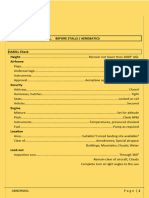 Flight Checklist - Abnormal