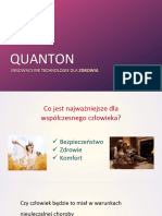 QUANTON - INNOWACYJNE TECHNOLOGIE DLA ZDROWIA (PL)