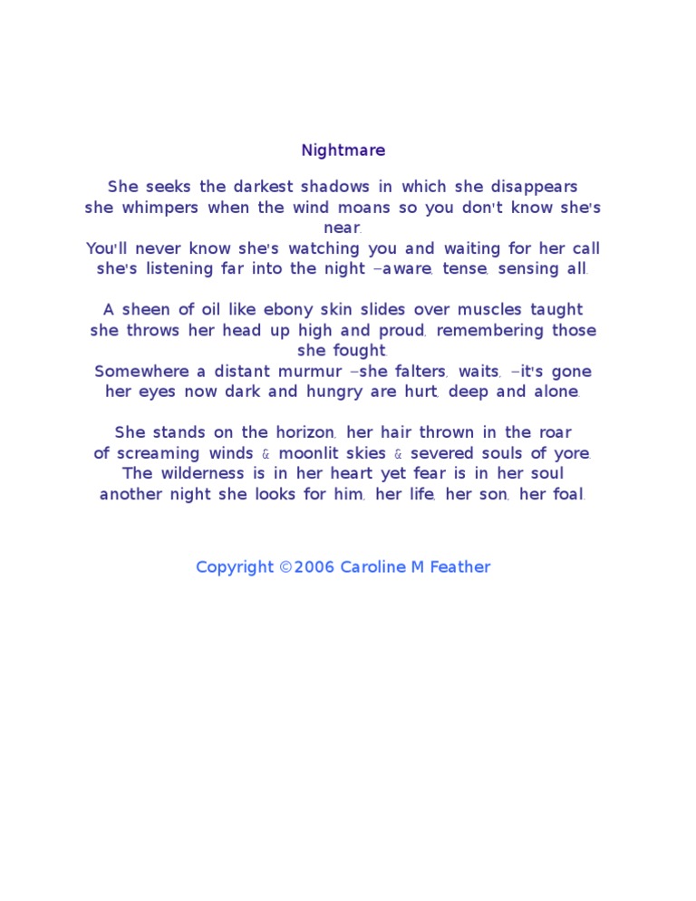 Nightmare | PDF
