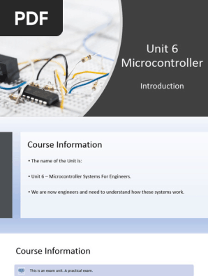 Microcontroller Unit 6