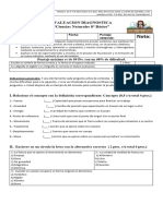 8º - Evaluacion Diagnostica Cs. Naturales 2023.