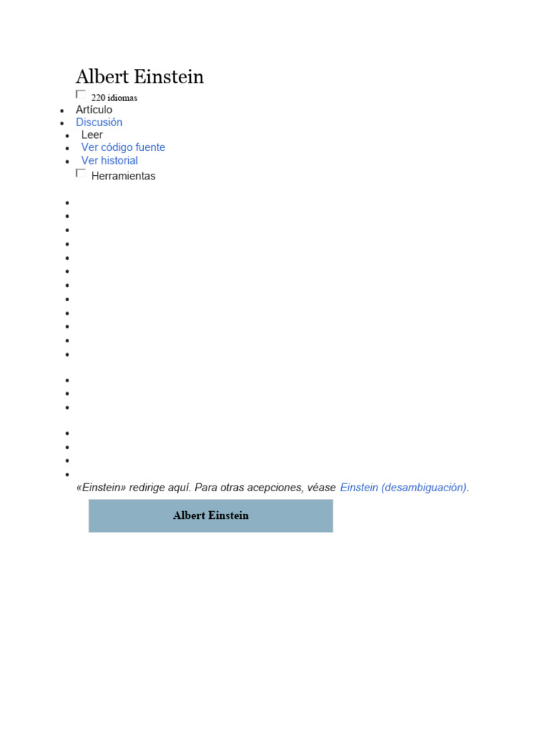 Albert Einstein | PDF