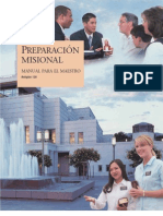 PREPARACIÓN MISIONAL - Manual Para El Maestro de Instituto