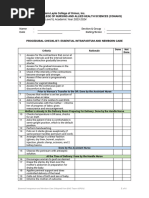 IV Tubing Priming and Change Checklist | PDF | Intravenous Therapy ...