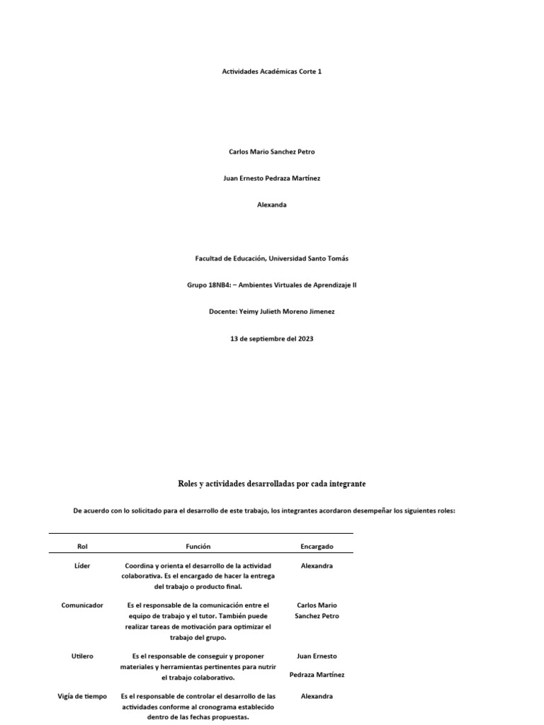 Formato planeaci n de un ambiente virtual de aprendizaje pdf