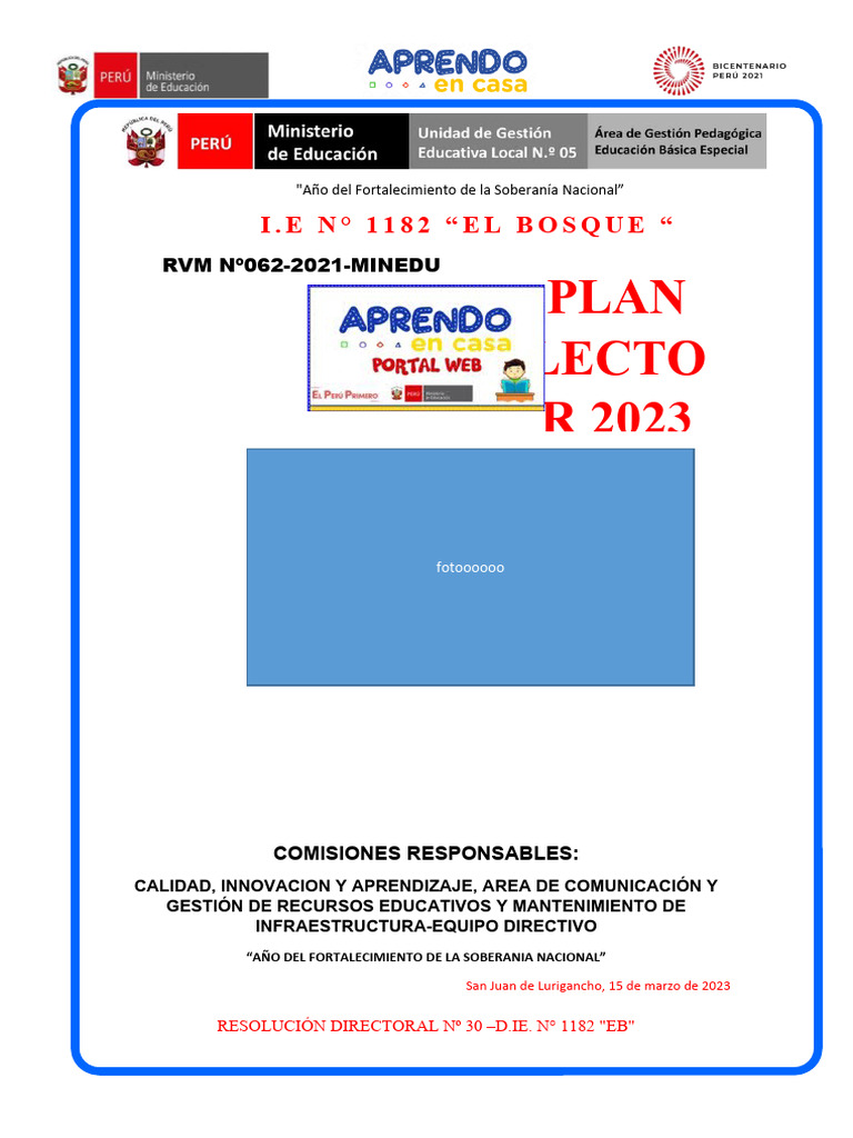 Plan Lector 2024 Pdf