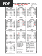 2023-2024 School Calendar - Revised