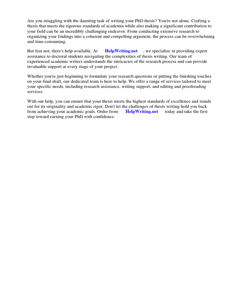 Best Phd Thesis Award Download Free Pdf Thesis Doctor Of Philosophy