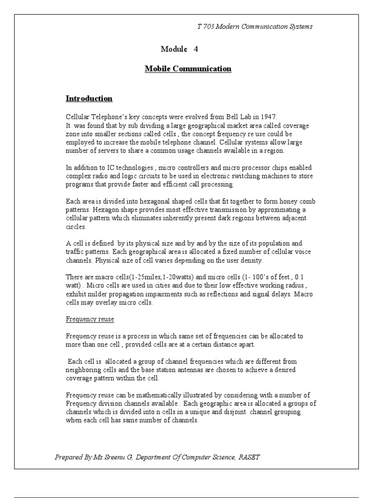 Course Material For Module 4 | PDF