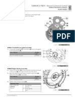 CURSOR 13 TDCV General Mechanical Overhaul: .540462. Crankshaft Rear Gasket Assembly