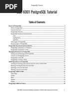 CSE-6001 PostgreSQL Tutorial