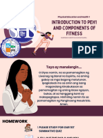 Session 1 (Components of Fitness)