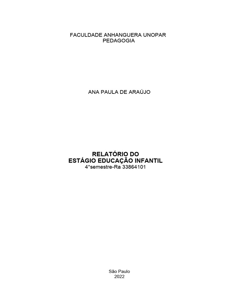 Modelo de estagio final. | PDF
