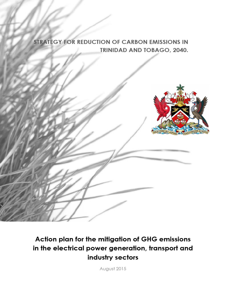 Strategy For Reduction of Carbon Emissions in Trinidad and Tobago 2040 ...