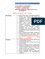 Contoh Format SKkombel Satpen