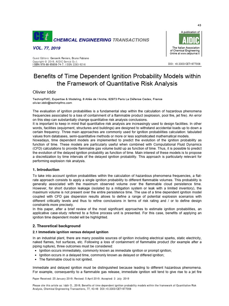 Benefits Of Quantitative Risk Analysis
