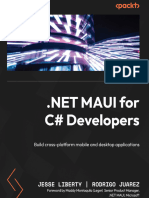 NET MAUI For C# Developers Jesse Liberty, Rodrigo Juarez, 2023 Packt