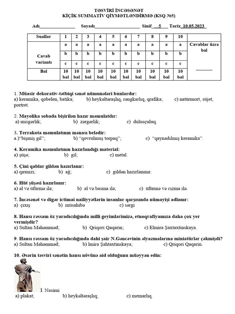 Ksq5 5 Sinif Tesviri Incesnet Pdf