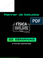 Planner de Estudos - Fisica On-Line