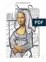 Mona Lisa Line Art Tutorials