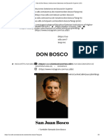 Vida de Don Bosco - Instituciones Salesianas de Educación Superior (IUS)