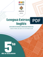 5to Año de Escolaridad - Lengua Extranjera Inglés (2024)