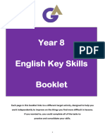 Year 8 English Key Skills Booklet