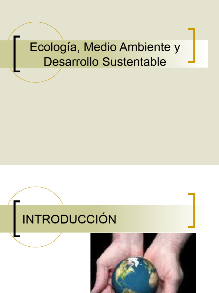 1 Ecología Medio Ambiente y Des. Sostenible Iván 1 | PDF | Desarrollo ...