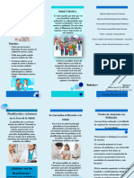 Triptico - Planificacion y Asistencia en El Area de Salud en Venezuela