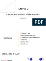 Tutorial2 Concept and Exercises of Electrostatics 0219