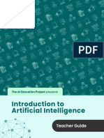 Intro To AI - Teacher Guide - aiEDU