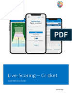 Live Scoring - Cricket