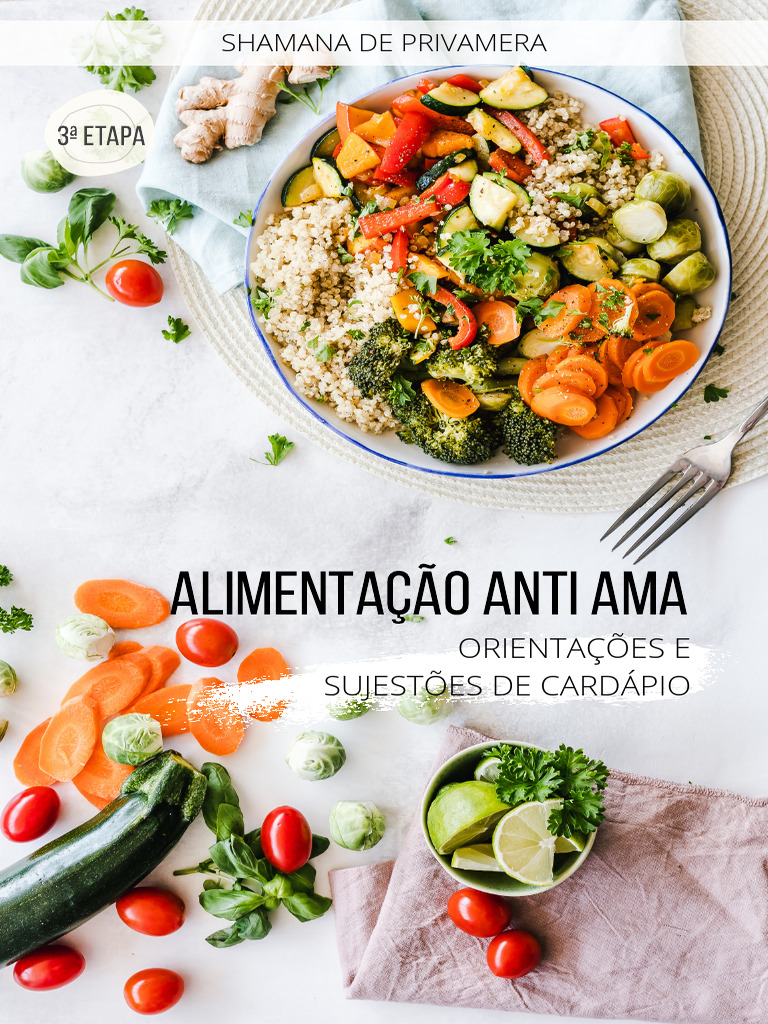 Cardápio de Alimentação Anti-Ama | PDF | Caldo | Mostarda (condimento)