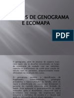 Modelos de Genograma e Ecomapa