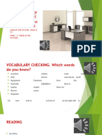 Prepositions of Place. Reading Comprehension Activity.