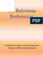 Las Reformas Borbónicas
