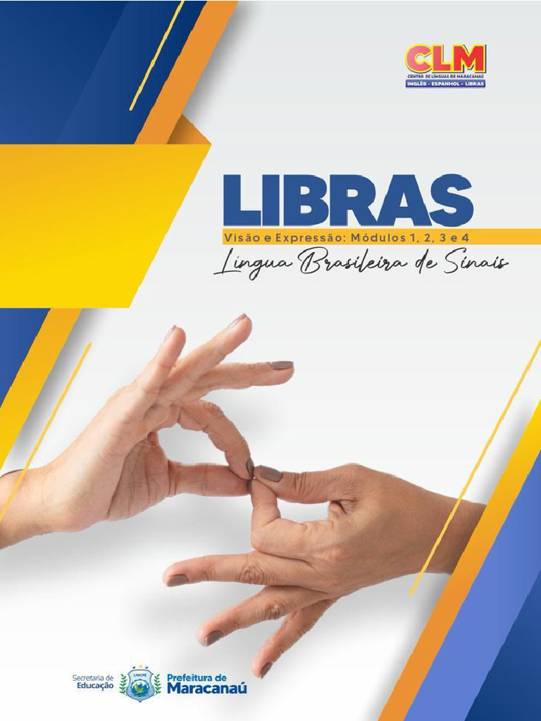Apostila de Libras CLM 2024 Aluno | PDF | Comunicação humana | Linguística