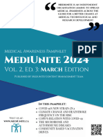 MediUnite Journal Pamphlets 2024 March EDITION