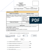 Evaluación La Sílaba