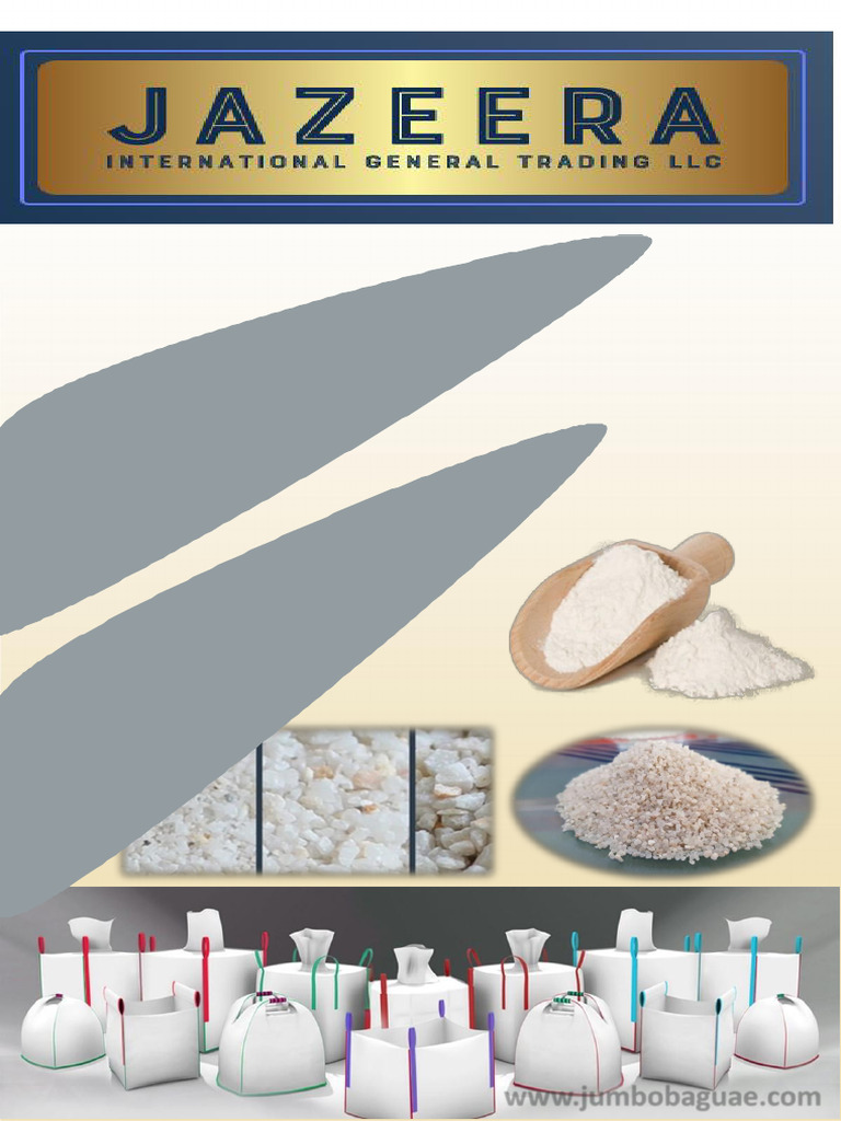 Jazeera Profile | PDF | Limestone | Silicon Dioxide