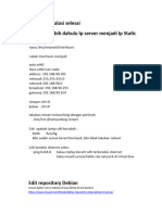 Hal Yang Harus Dilakukan Setelah Instalasi Debian Server