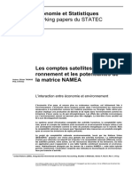 Working Papers Du STATEC: Economie Et Statistiques