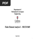 MECH5605 - 2 - 4 - Direct Approach - 2D Truss