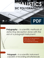Forensic Polygraphy: Criminalistics